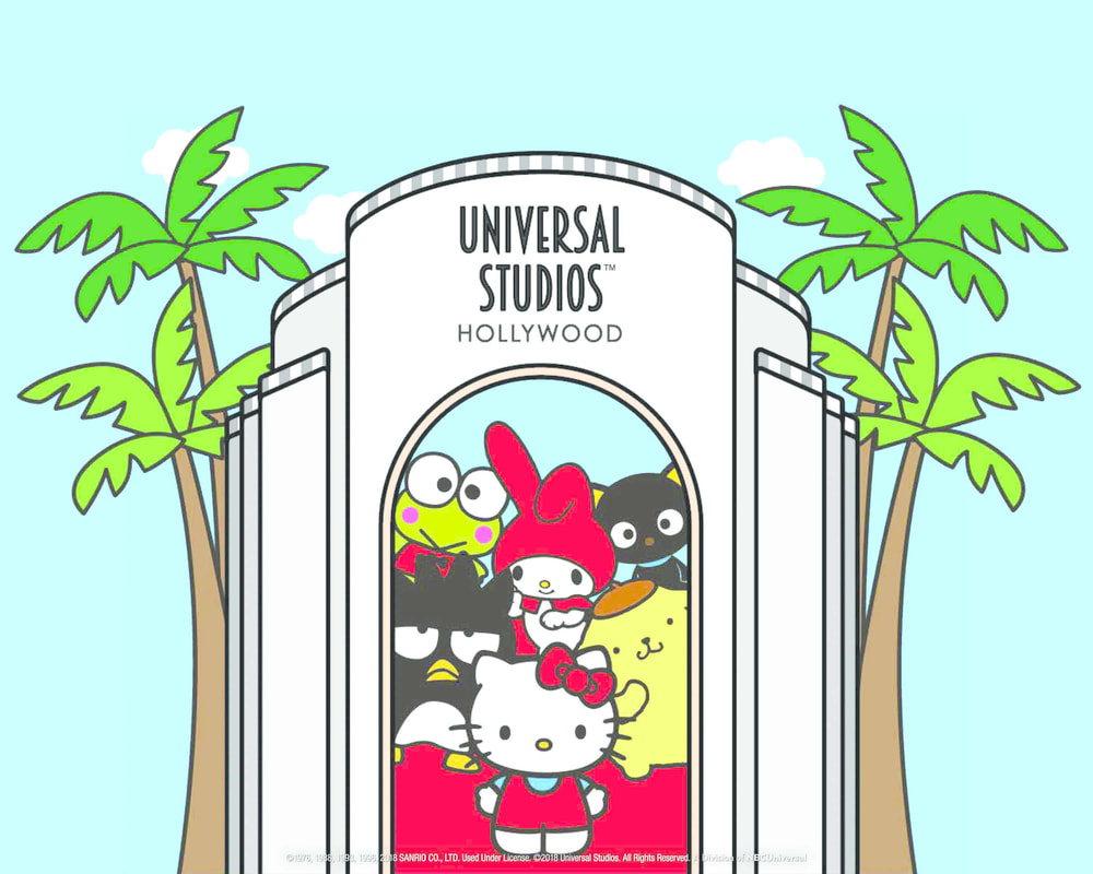 Hello Kitty Store now open at Universal Studios Hollywood - Park Journey