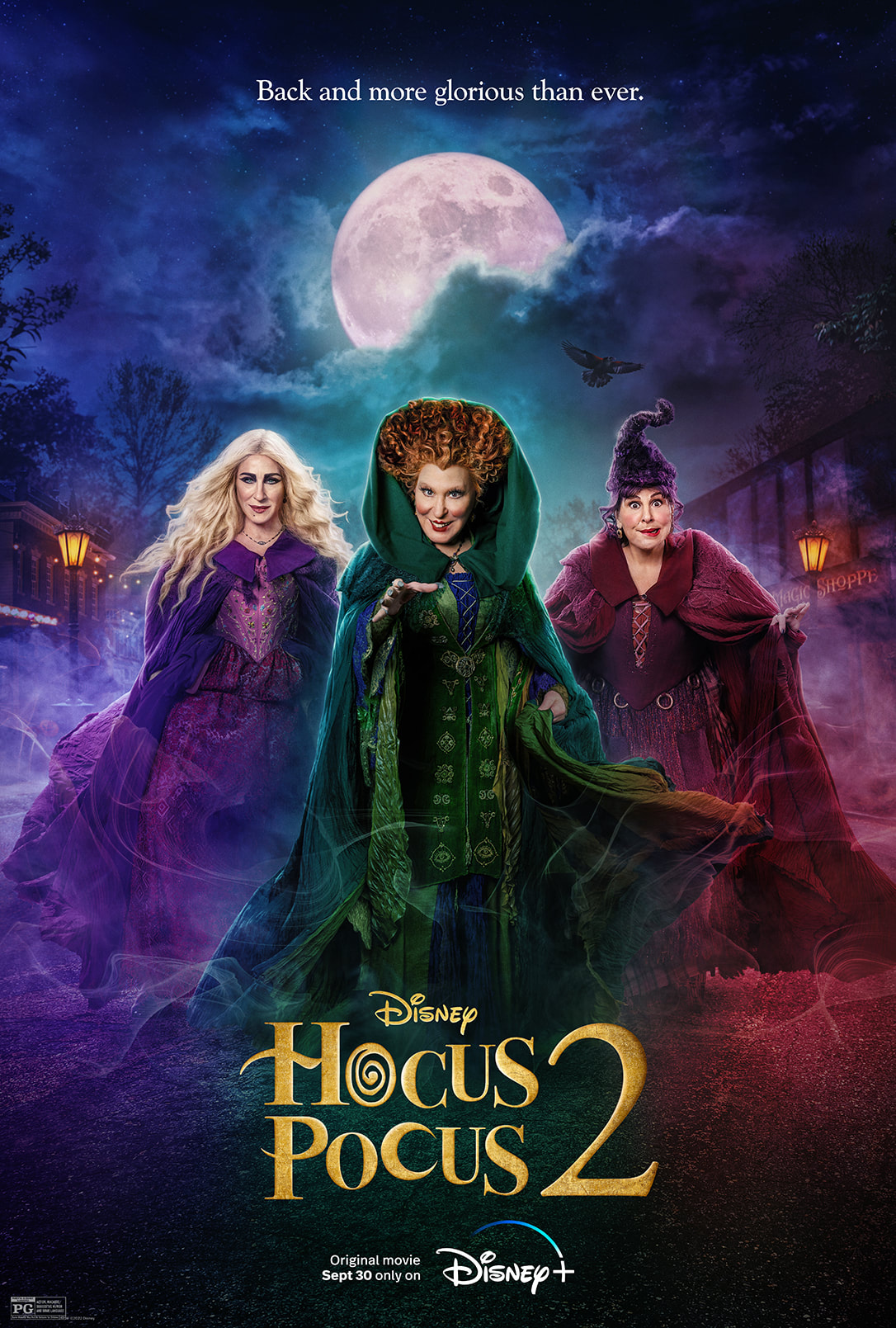 Hocus Pocus 2 streaming on Disney+ September 30th My Life is a
